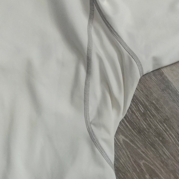 Nike Pro Combat Fitted Dri fit White Long Sleeve SZ 2XL - Picture 4 of 11